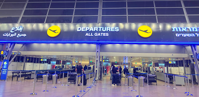 Ben Gurion Airport  credit: Shutterstock