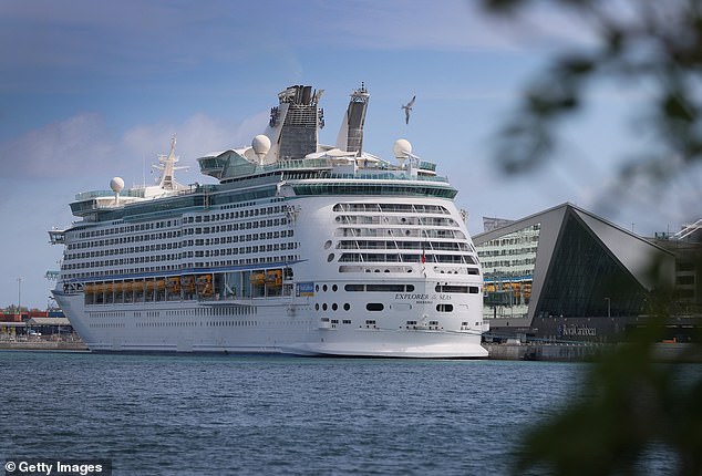 Según se informa, el barco (foto de archivo) estaba en una ruta de siete días entre Grecia y Croacia que partió el sábado 3 de agosto.