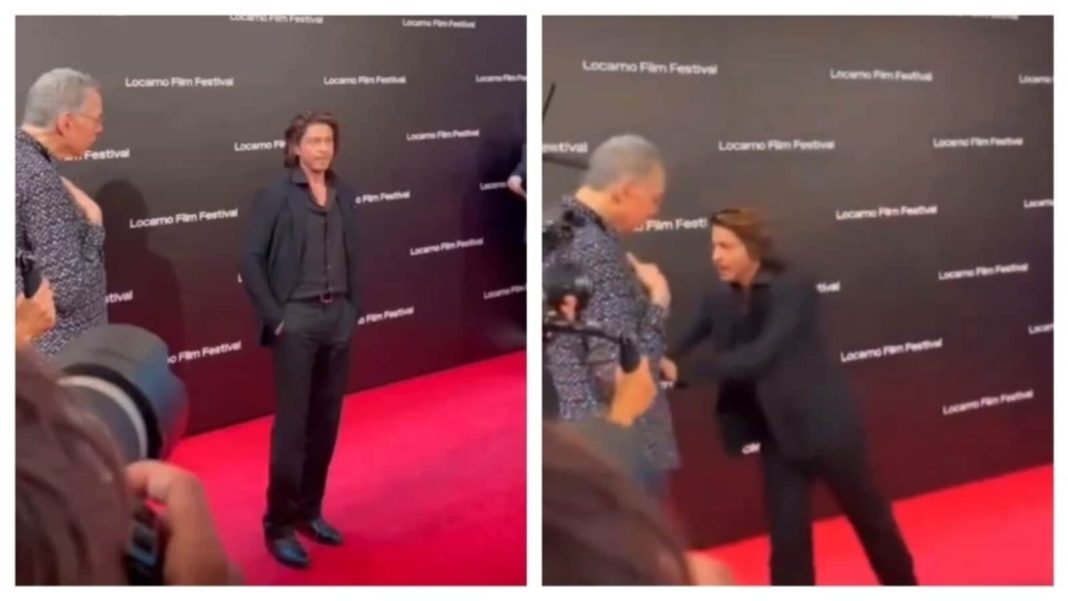 Shah Rukh Khan 'empuja a un anciano' en la alfombra roja del Festival de Cine de Locarno; los fans lo defienden mientras Twitter dice 'qué vergüenza'
