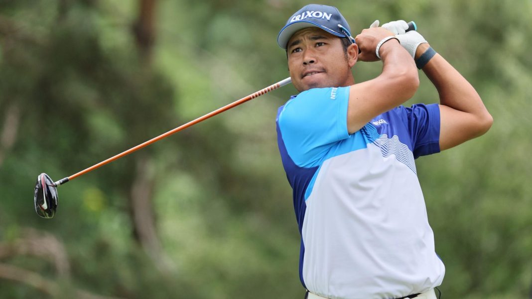 A photo of golfer Hideki Matsuyama