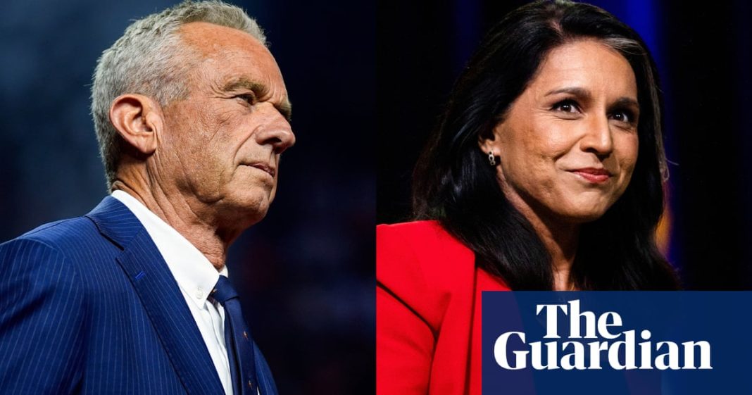 Trump nombra a RFK Jr y Tulsi Gabbard para el equipo de transición
