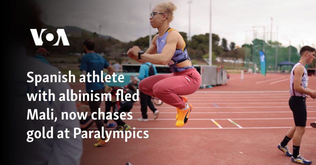 Un atleta español con albinismo huyó de Mali y ahora busca el oro en los Paralímpicos
