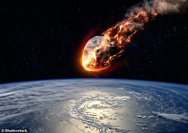 Es bien sabido que el reinado de los dinosaurios llegó a su fin cuando un asteroide gigante se estrelló contra la Tierra hace 66 millones de años. Pero hasta ahora, el origen de esta roca espacial no ha sido claro (impresión artística).