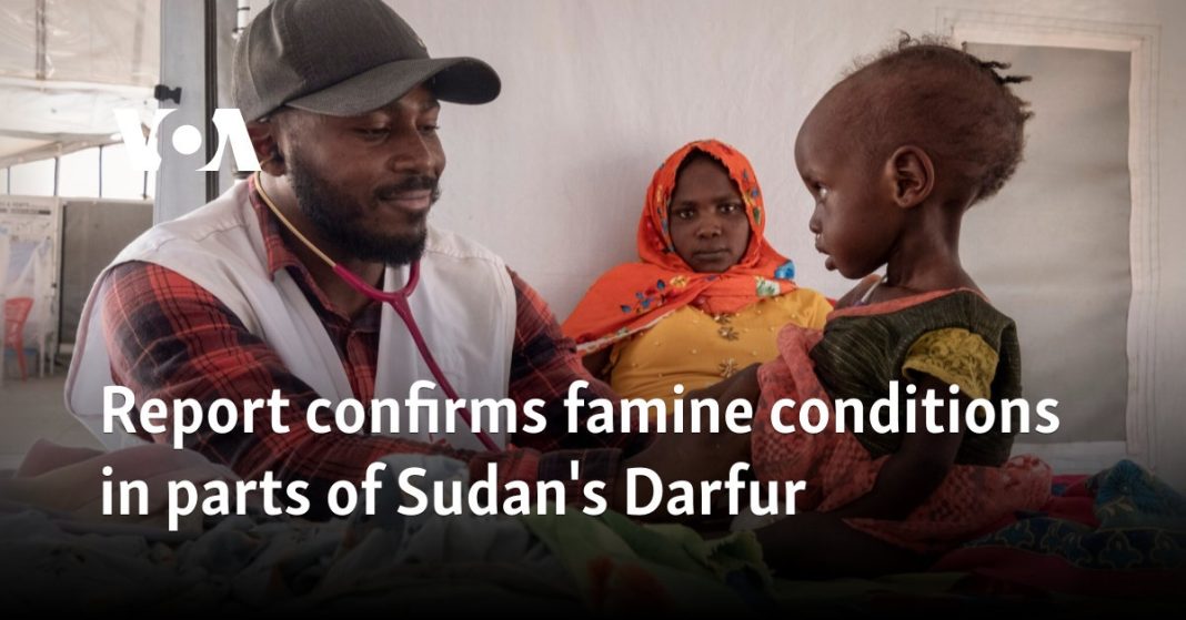 Un informe confirma la situación de hambruna en algunas zonas de Darfur, Sudán
