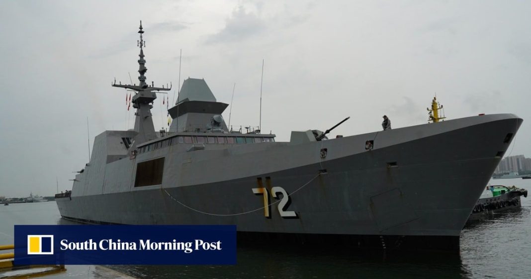 Una fragata de la Armada de Singapur llega a Zhanjiang, China, para realizar ejercicios bilaterales
