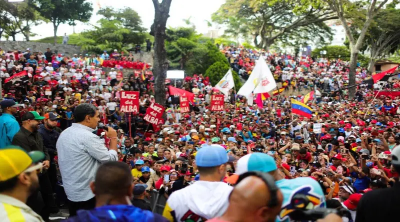 “Venezuela ha triunfado otra vez, unida, en paz, movilizada”: afirmó el presidente Maduro - teleSUR
