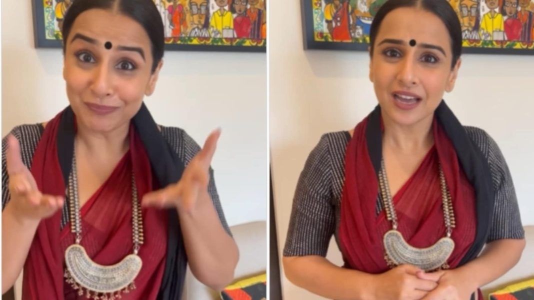 Vidya Balan comparte un video divertido; Shabana Azmi no puede superar lo 'dubla' que se ve
