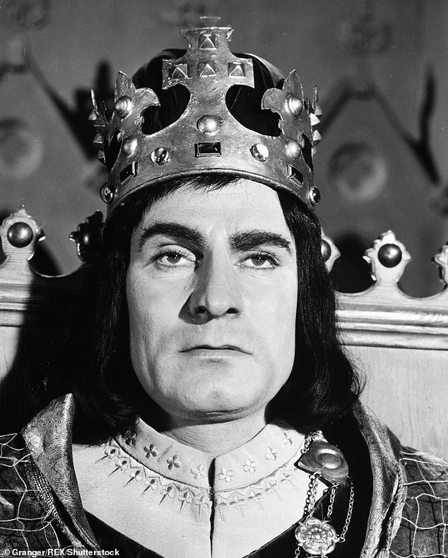 El rey Ricardo III fue interpretado de manera memorable por Laurence Olivier en su adaptación cinematográfica de la obra de Shakespeare (en la foto)