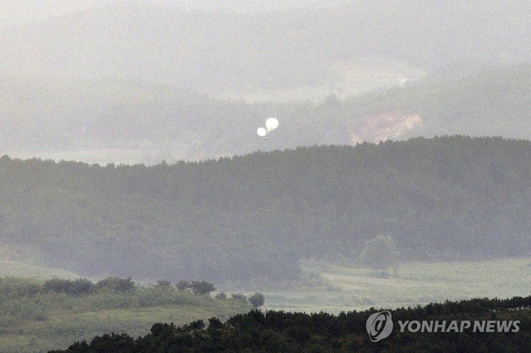 N. Korea launches more trash balloons toward S. Korea: JCS