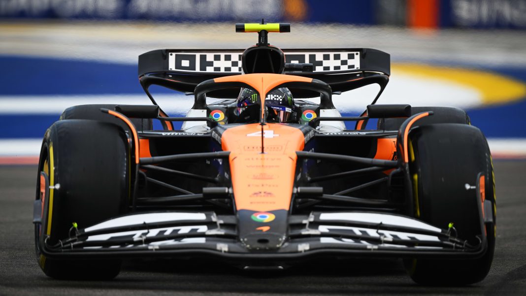 2024 Singapore GP FP3: Final practice red flagged after lizard is spotted on track