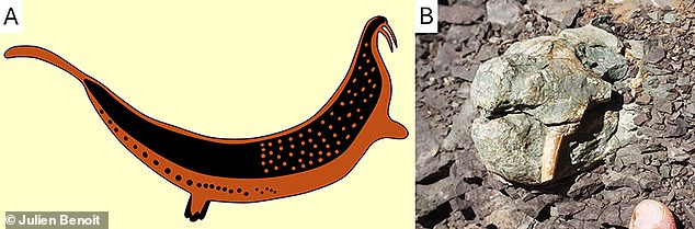 Una pintura rupestre y fósiles no identificados descubiertos en Sudáfrica podrían confirmar la existencia de una legendaria 