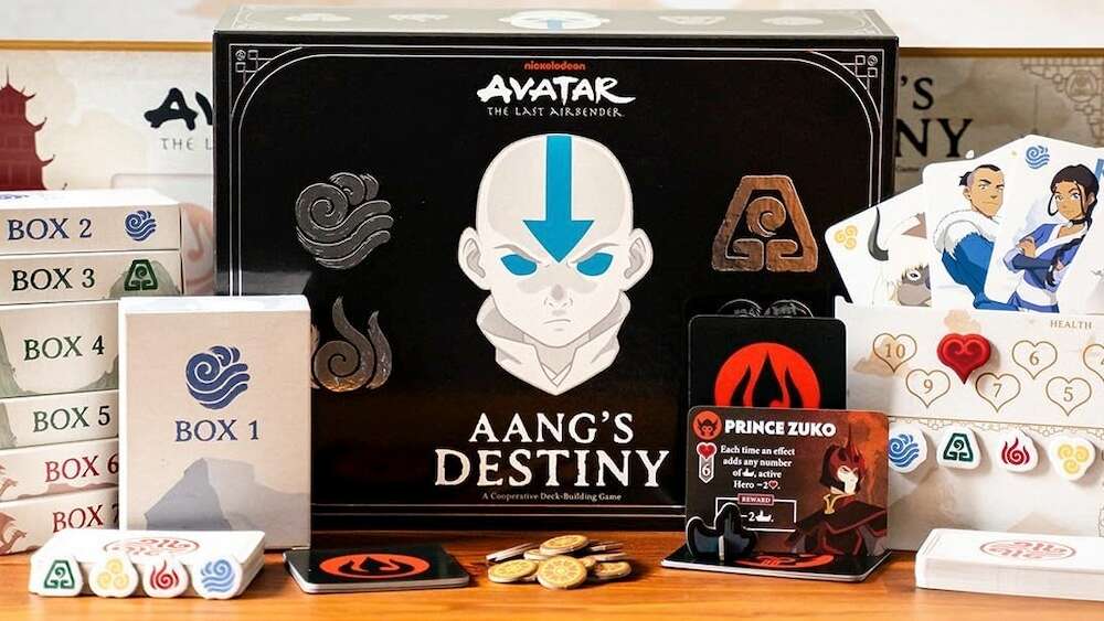 Avatar: La leyenda de Aang ahora tiene un juego de cartas de construcción de mazos
