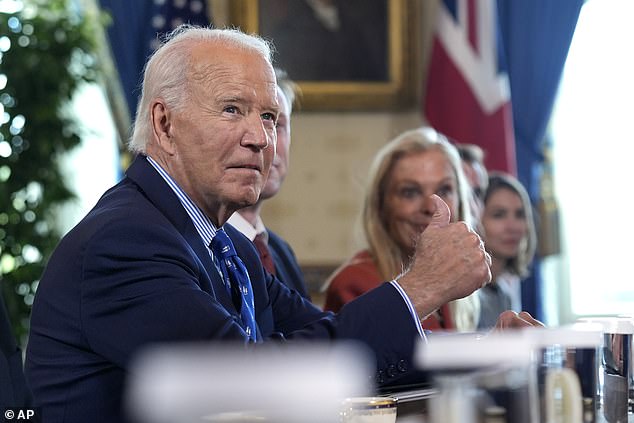 El presidente Joe Biden le gritó a un periodista británico que le hizo una pregunta sobre Putin