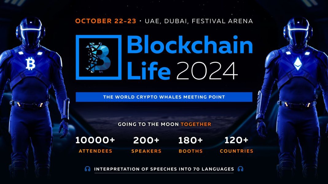 Blockchain Life 2024 en Dubái: se revela la lista de oradores - CoinJournal
