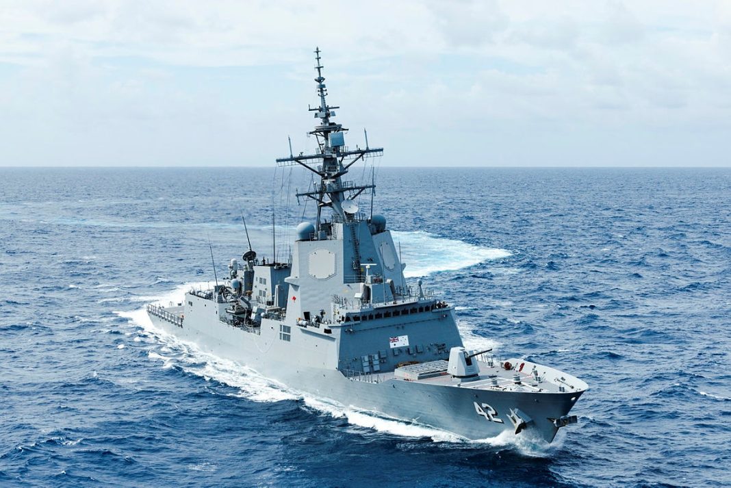 Australian warship joins operation to enforce UNSC sanctions against N. Korea