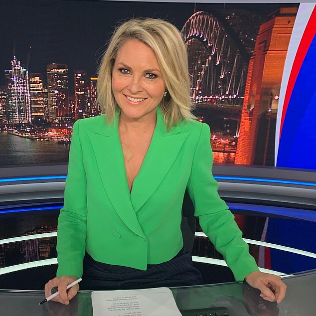 Channel Nine está investigando un presunto incidente entre el presentador de noticias Georgie Gardner (en la foto), de 54 años, y un joven miembro del personal en el set el mes pasado.