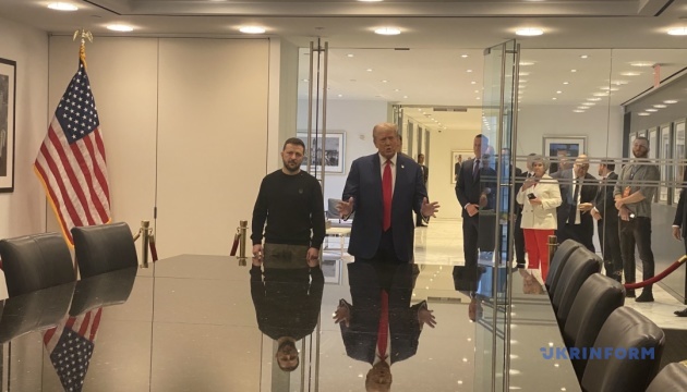 Comienza la reunión de Zelensky con Trump en Nueva York
