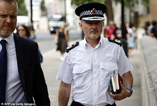 En la imagen: el presidente del Consejo Nacional de Jefes de Policía, Gavin Stephens