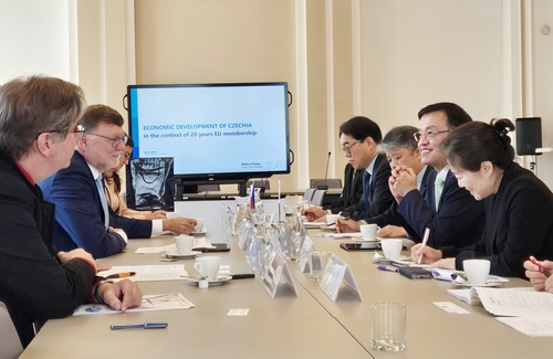 S. Korea, Czech Republic to launch dialogue channel on economic cooperation