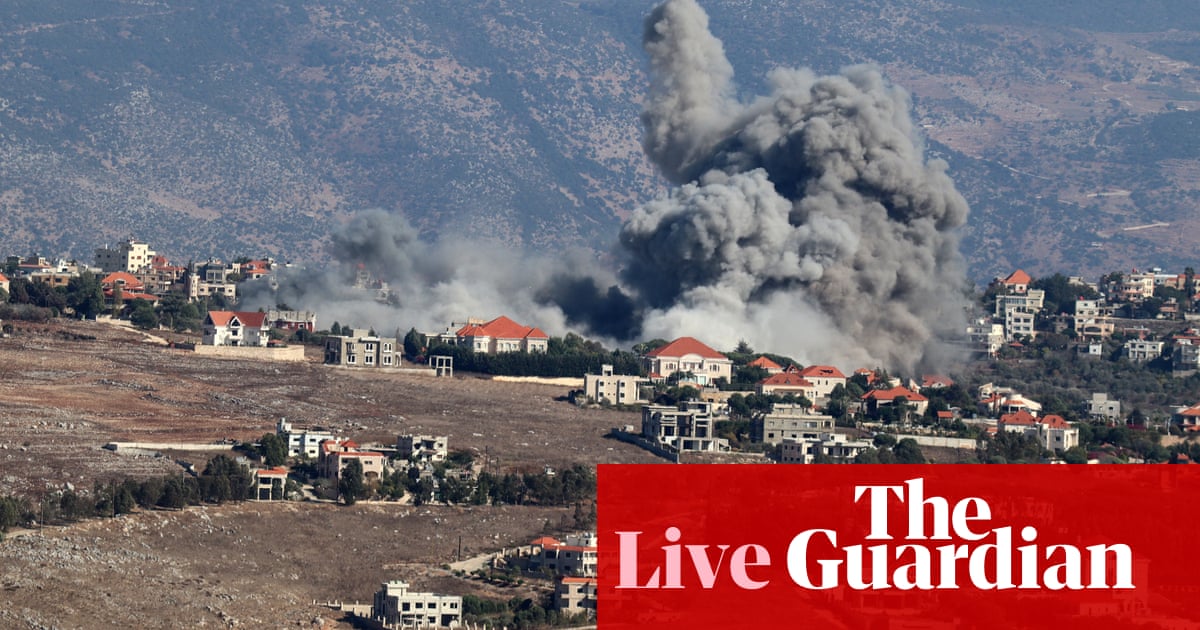 Crisis en Oriente Medio en directo: los ataques preparan el terreno para un posible ataque terrestre en Líbano, dice el jefe del ejército a las tropas israelíes
