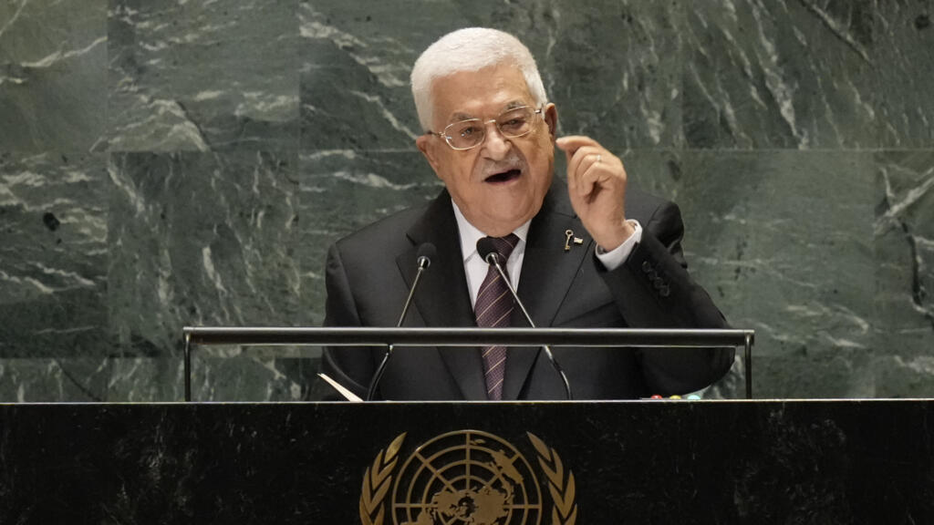 'Dejen de enviar armas a Israel', dice el líder palestino Abbas en un discurso ante la ONU
