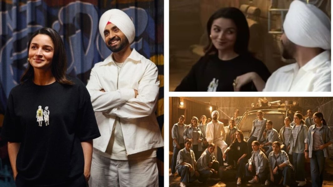 Diljit Dosanjh imita a Alia Bhatt en un divertido vlog de BTS de Chal Kudiye de Jigra: 'Cameraman jaldi focus karo'
