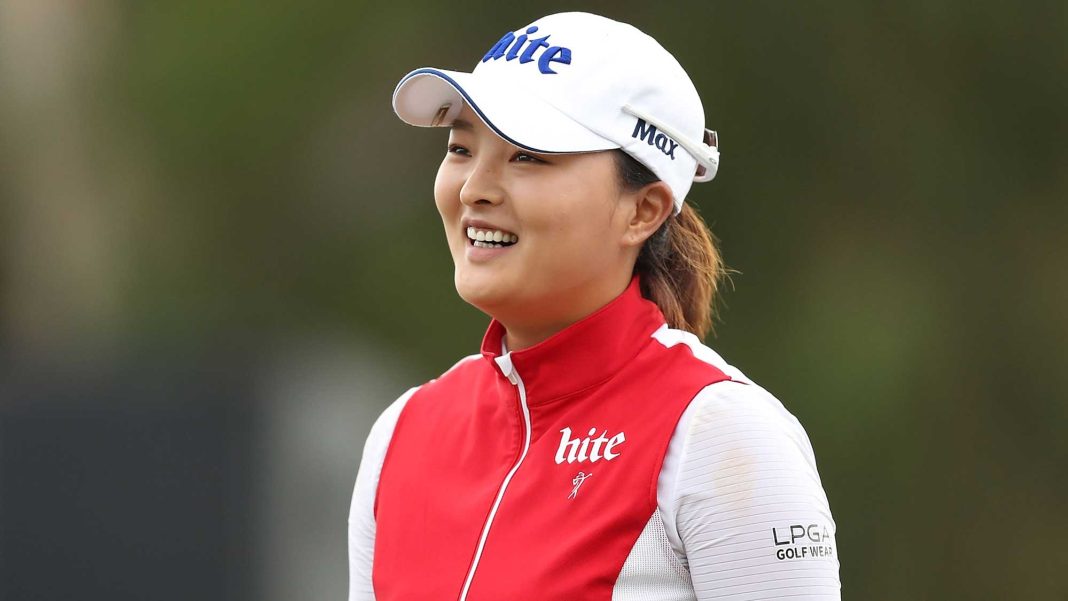 A photo of golfer Jin Young Ko