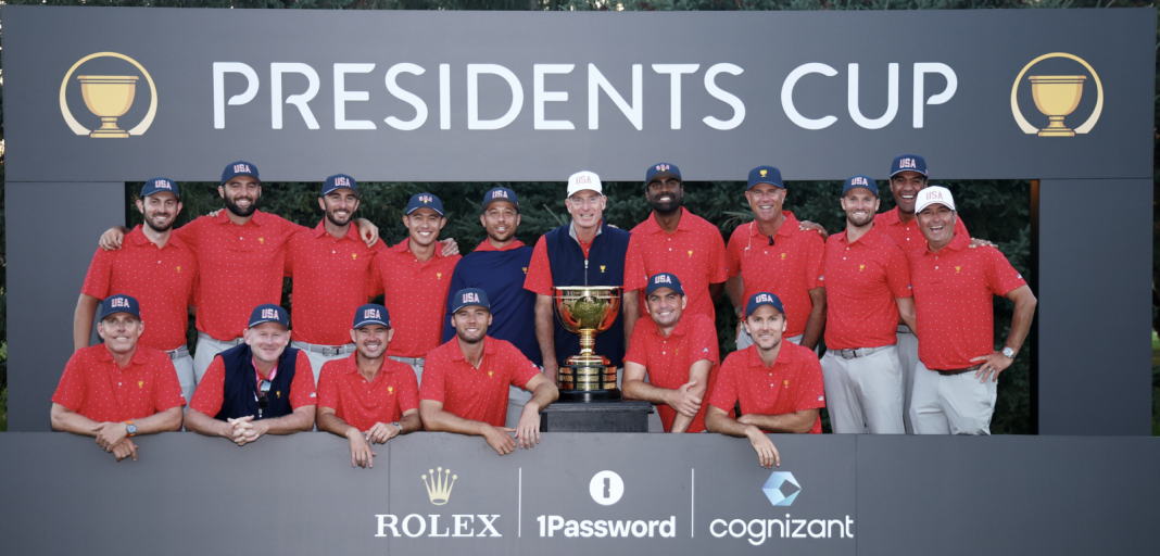 EE.UU. logra su décima victoria consecutiva en la Presidents Cup - Golf News | Revista de golf
