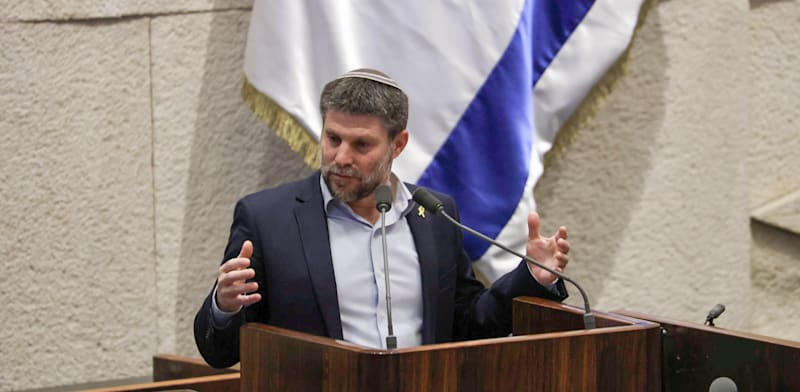 Minister of Finance Bezalel Smotrich  credit: Danny Shem-Tov, Knesset Spokesperson