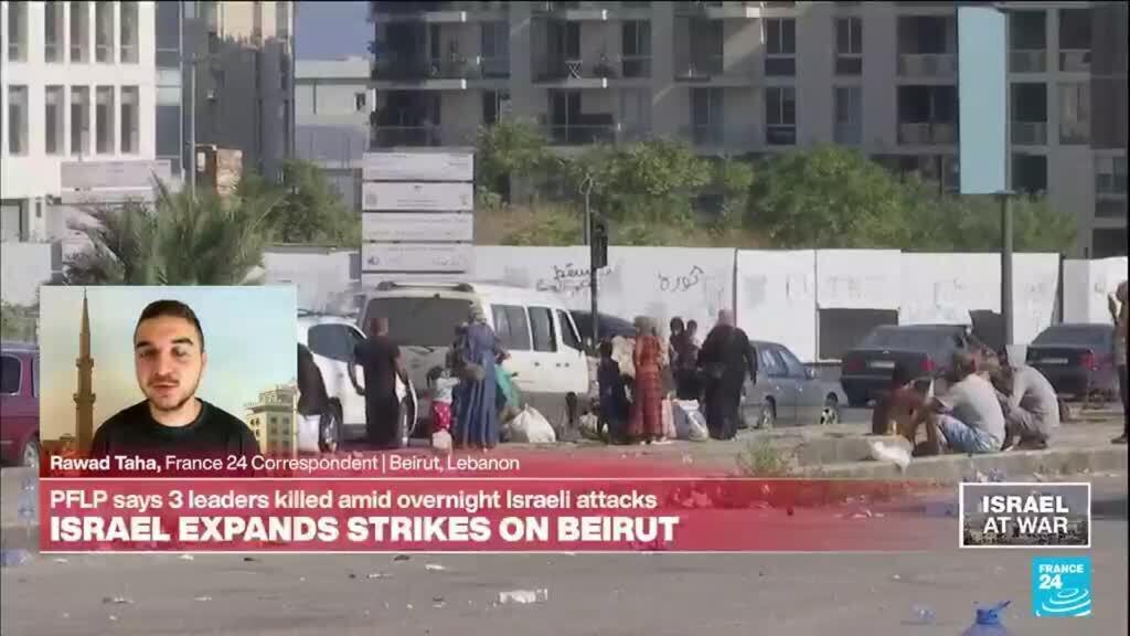 El ataque israelí en el centro de Beirut deja a los libaneses en un "gran limbo"
