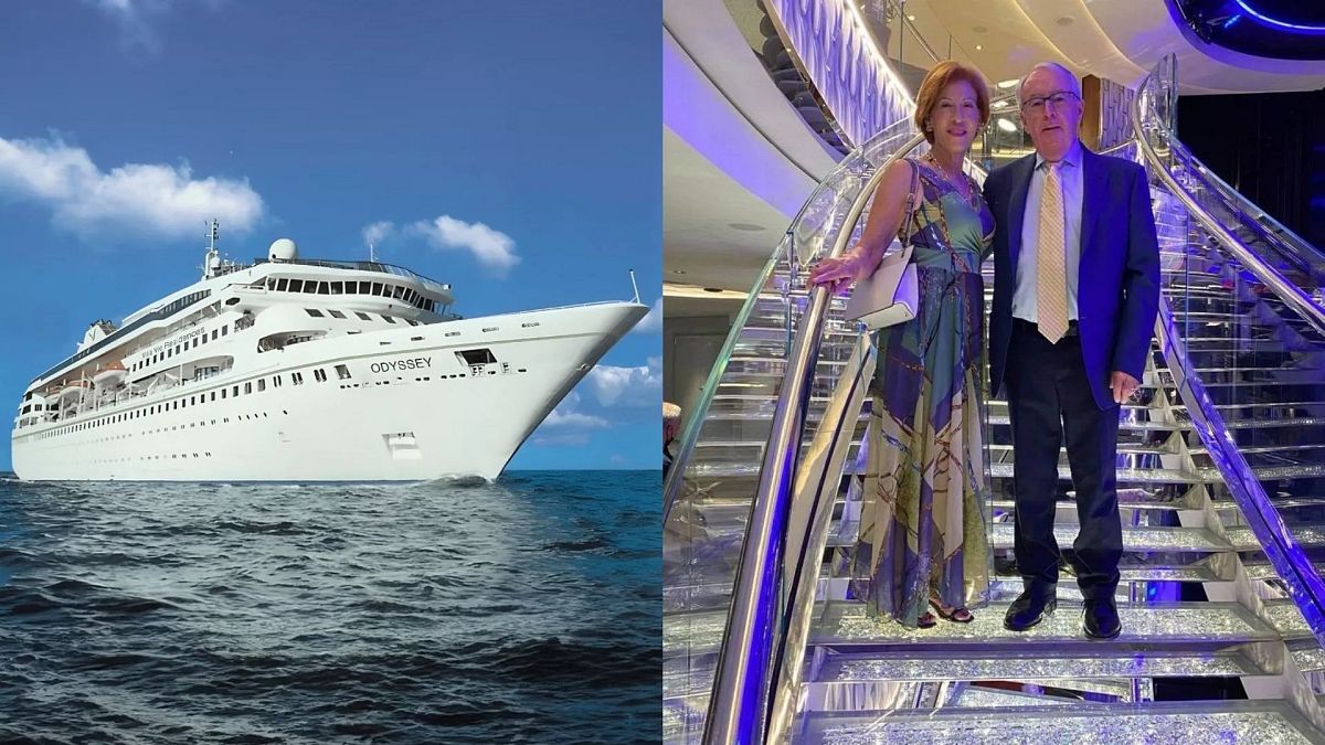 El crucero 'de ensueño' alrededor del mundo deja a los pasajeros varados en Belfast
