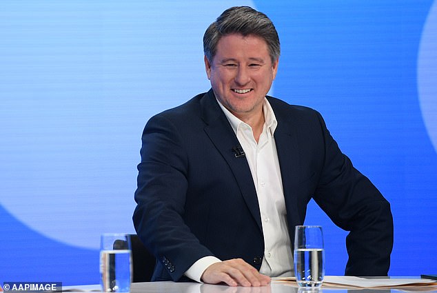 El director ejecutivo de Channel Nine, Mike Sneesby (en la foto de 2021), anunció que dejará su cargo a fines de mes.