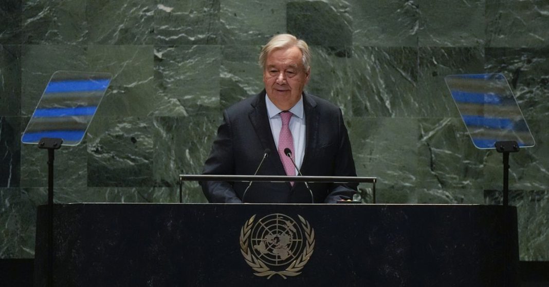 El jefe de la ONU califica la situación mundial de 