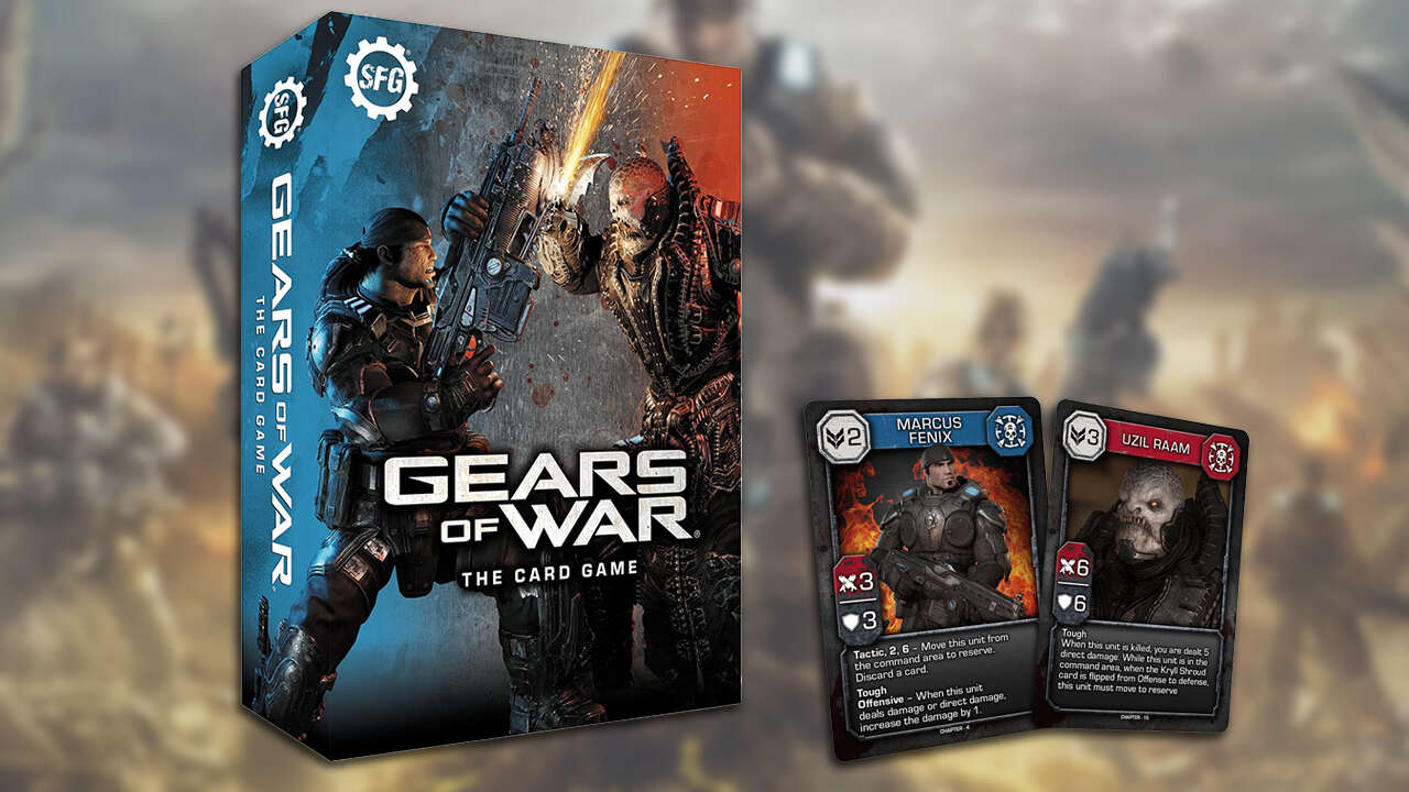 El juego de cartas Gears of War tiene un 20 % de descuento en Amazon
