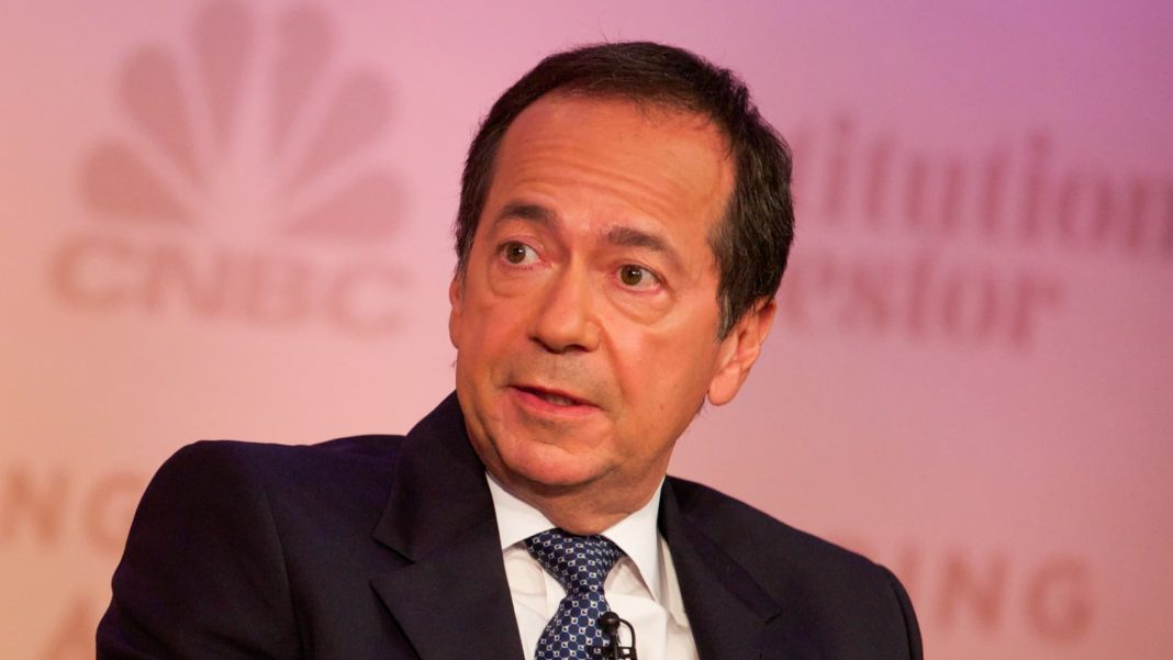 El multimillonario de los fondos de cobertura y donante de Trump, John Paulson, dice que el mercado 