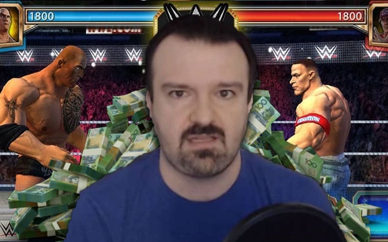 El popular YouTuber DarkSydePhil fue acusado de mentir sobre gastar miles de dólares en el juego para móviles WWE Champions
