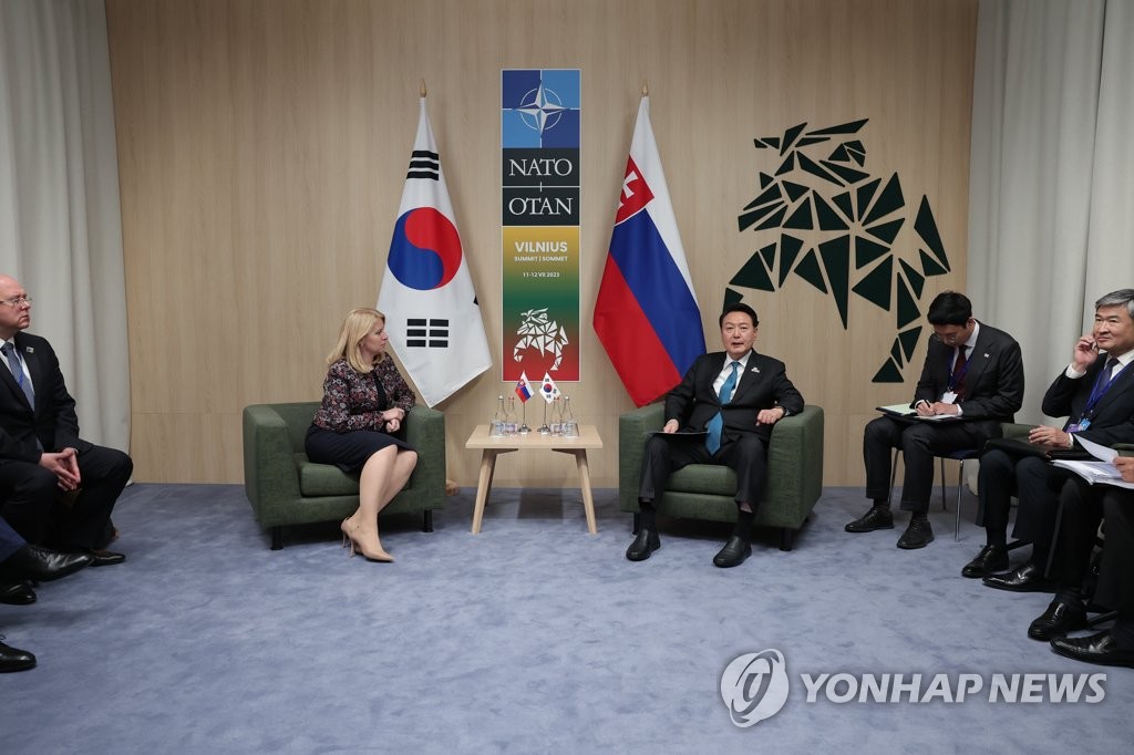 Slovakian PM to visit S. Korea next week for talks with Yoon