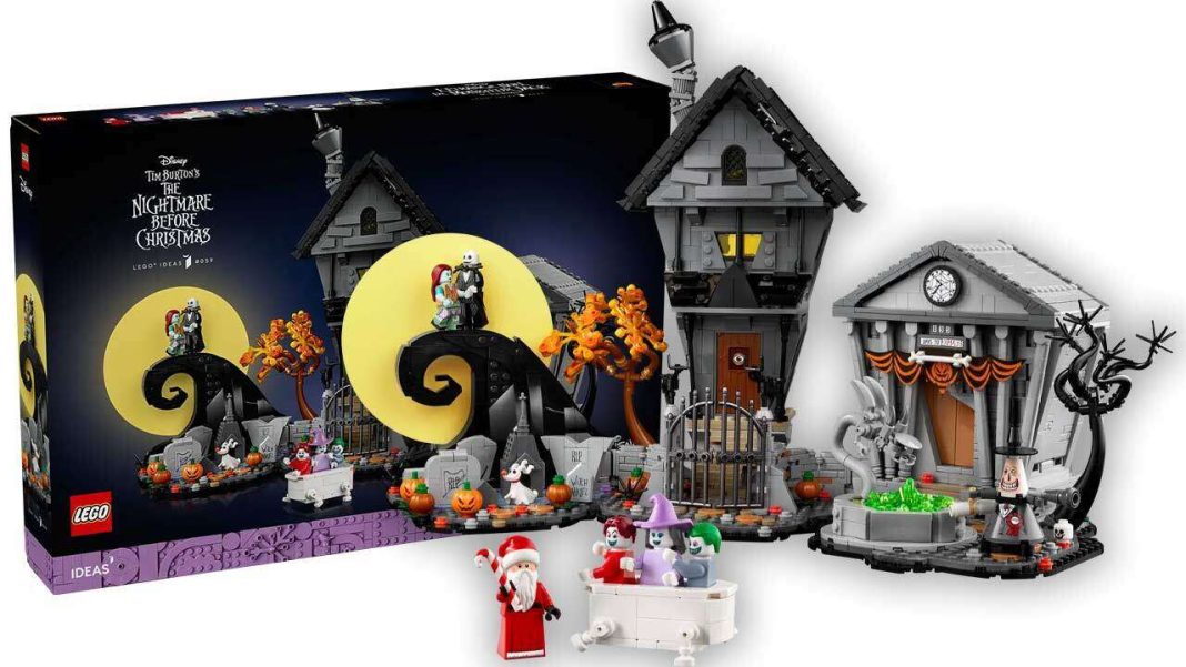 El set Lego Pesadilla antes de Navidad de Tim Burton ya está disponible
