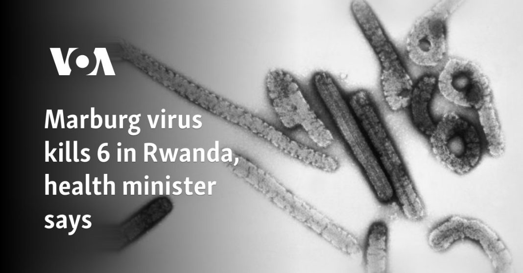 El virus de Marburgo mata a seis personas en Ruanda, dice el ministro de Salud
