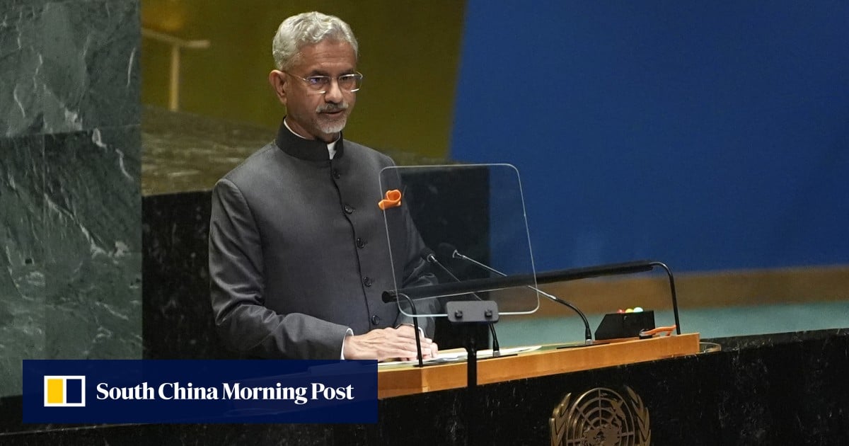 En la ONU, el ministro de Asuntos Exteriores de la India cita el "karma" al criticar a Pakistán y China
