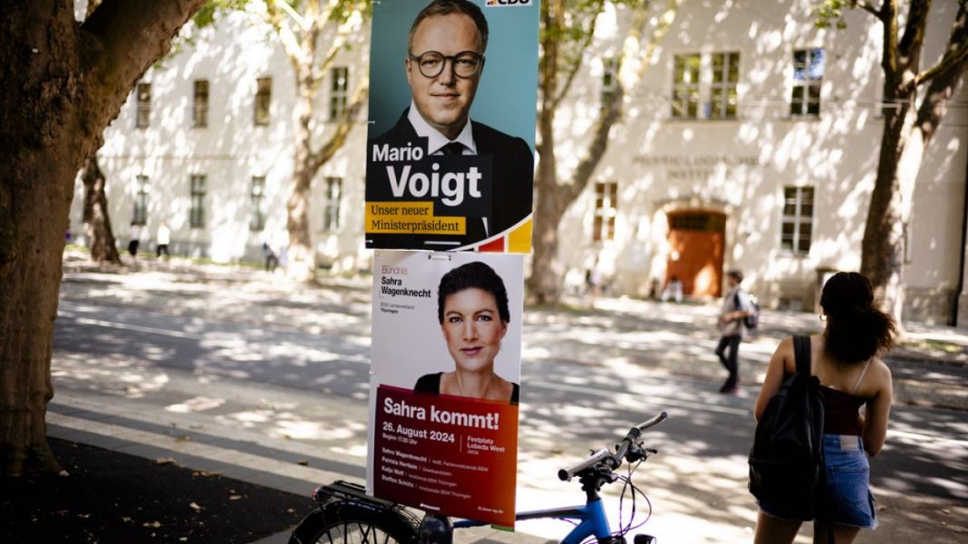 Encuestas a la salida del Parlamento: AfD lidera las elecciones en Turingia y avanza en Sajonia
