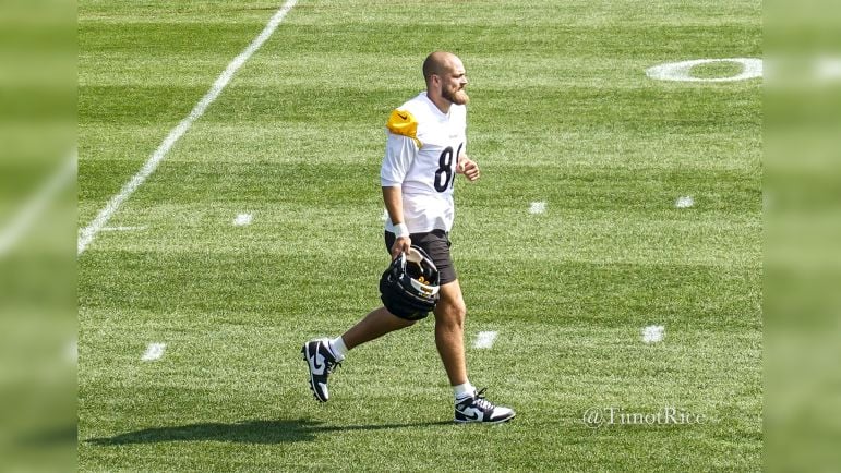 Pat Freiermuth Steelers 2024 Training Camp