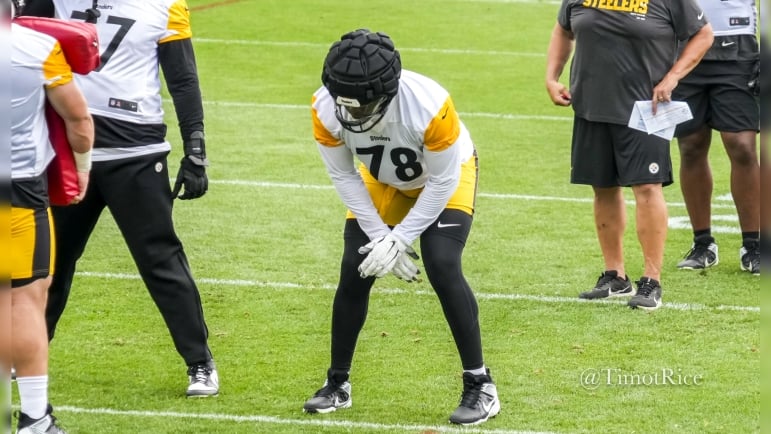 James Daniels Pittsburgh Steelers training camp