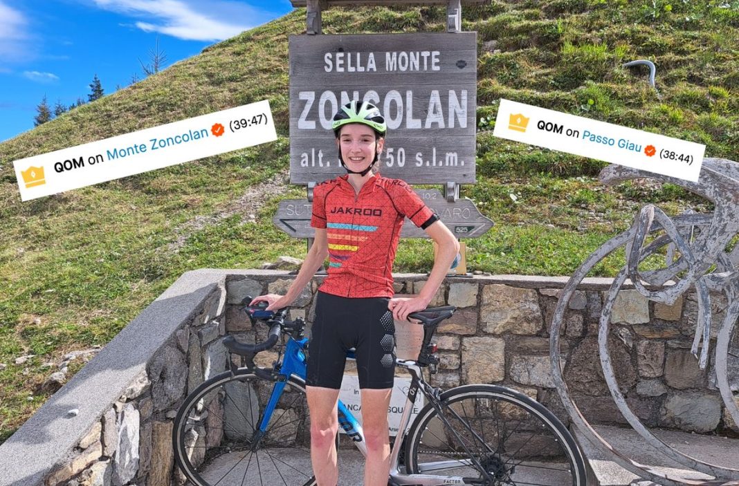 'Fue un buen descanso': la sensación del ciclismo 'de vacaciones' rompe los récords de Strava de Zoncolan, Stelvio y Giau
