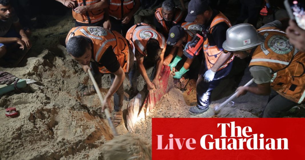 Guerra entre Israel y Gaza en directo: decenas de muertos en ataque israelí en zona humanitaria de Khan Younis
