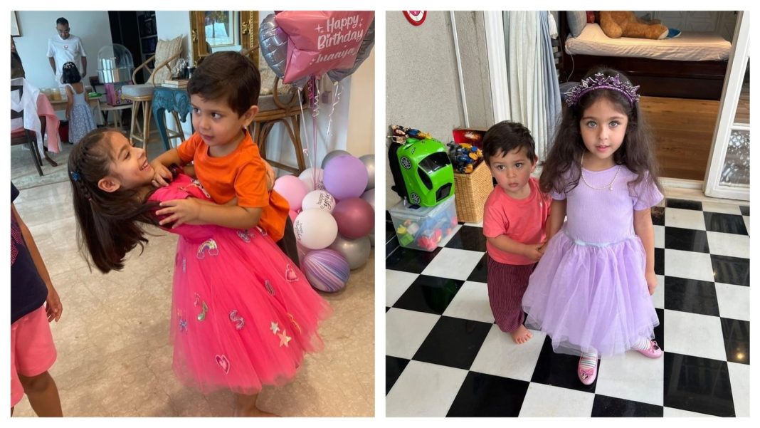 Jeh Ali Khan e Inaaya Kemmu son los primos más lindos en la adorable publicación de Kareena Kapoor en el cumpleaños de su sobrina
