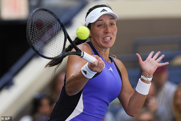 Jessica Pegula reservó su lugar en los cuartos de final del US Open el lunes por la tarde