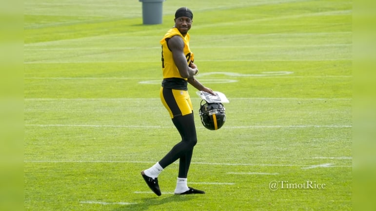 Joey Porter Jr. Pittsburgh Steelers training camp