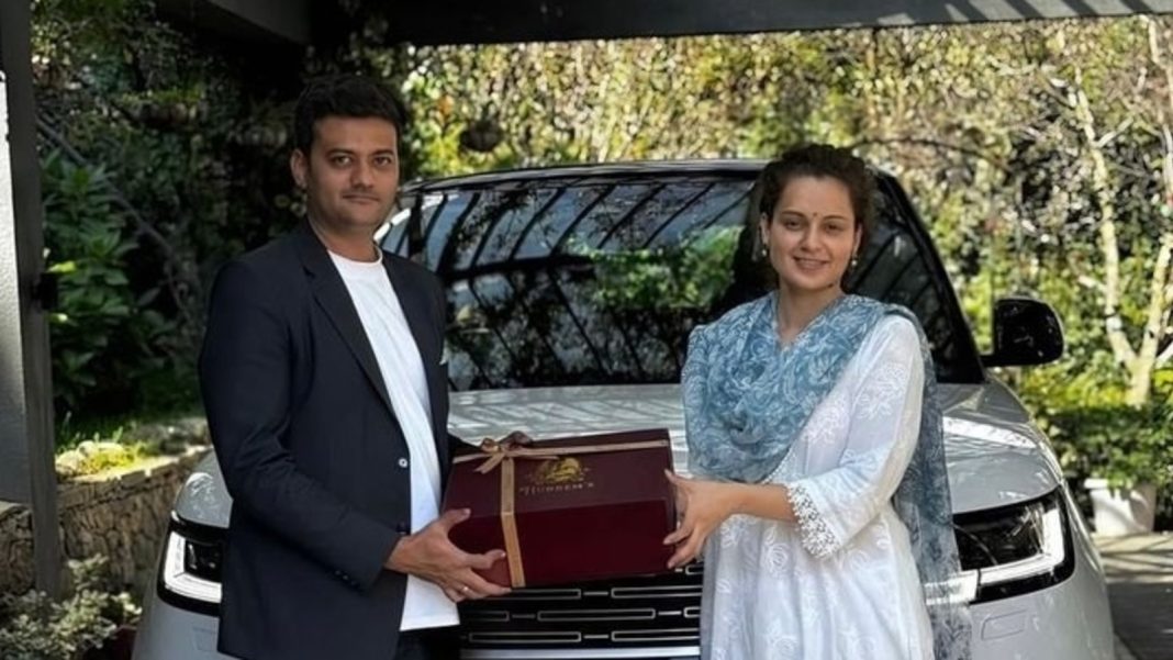 Kangana Ranaut compra un nuevo automóvil de lujo por valor de 3 millones de rupias después de vender un bungalow en Mumbai
