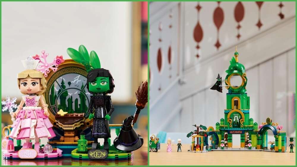 La adaptación cinematográfica de Wicked incluye sets de Lego, nuevas cajas con libros y más productos
